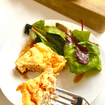 crustless tuna quiche