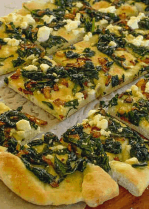 Feta Flatbread {Easy, Quick To Make And Delicious}