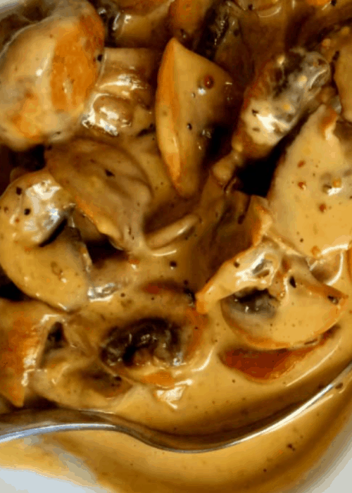 Healthy Mushroom Sauce Quick & Easy - Clean Eating with kids