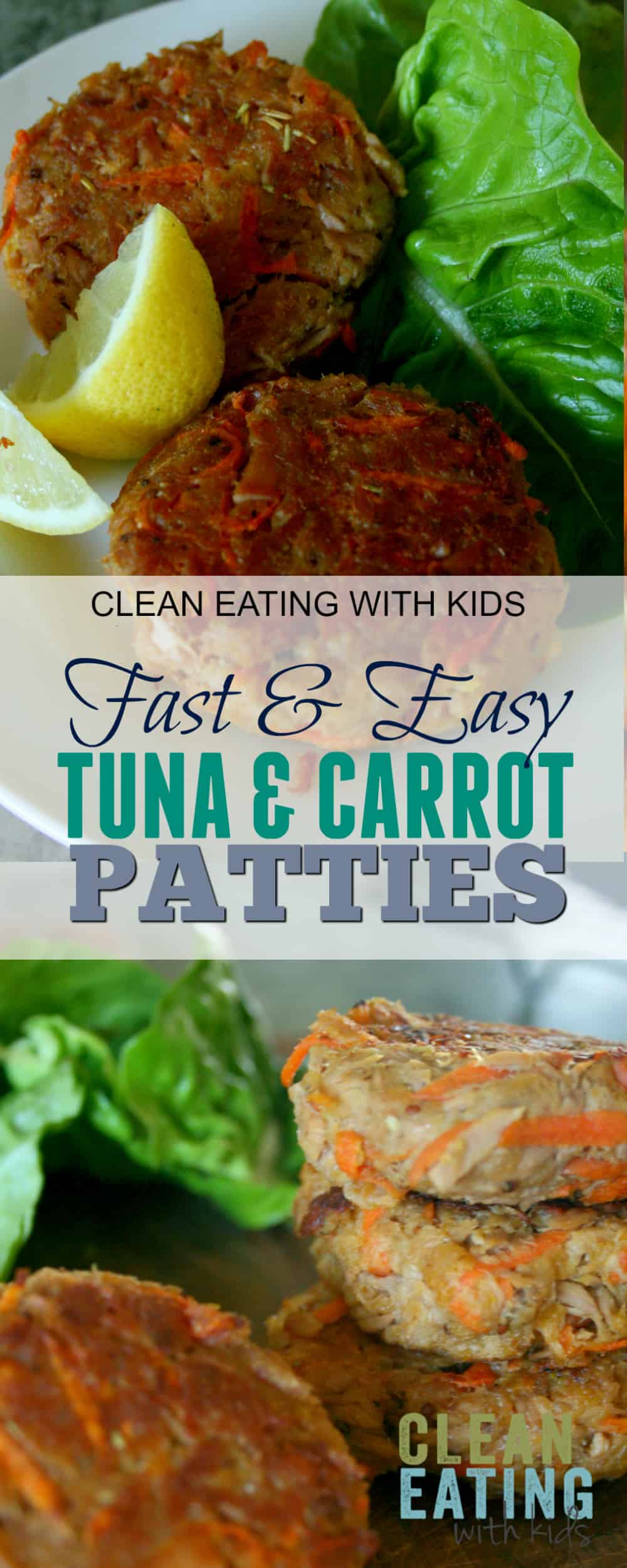 Quick, easy and delicious Clean Eating tuna patties! Best thing is you make them using canned tuna. Kid Friendly & Budget friendly!