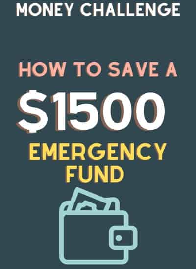 how to save an emergncy fund