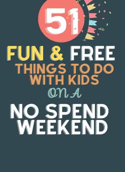 fun and free things to do on a no spend weelend