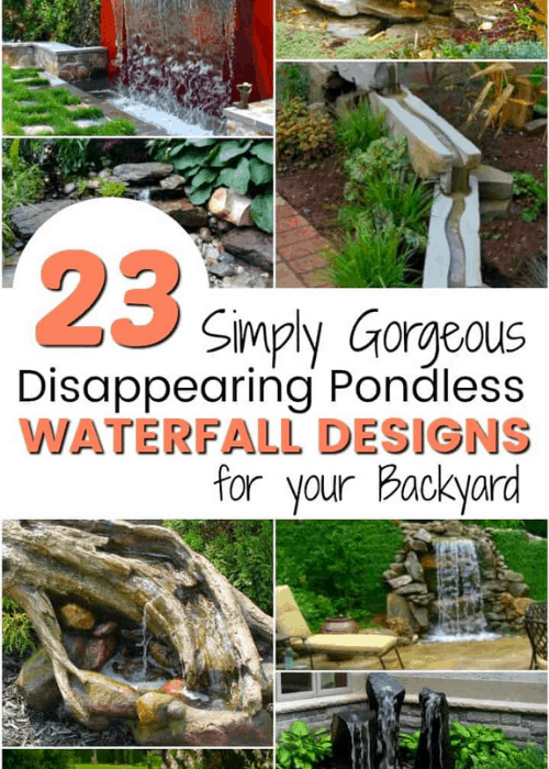 pondless waterfall design ideas pondless waterfall design ideas