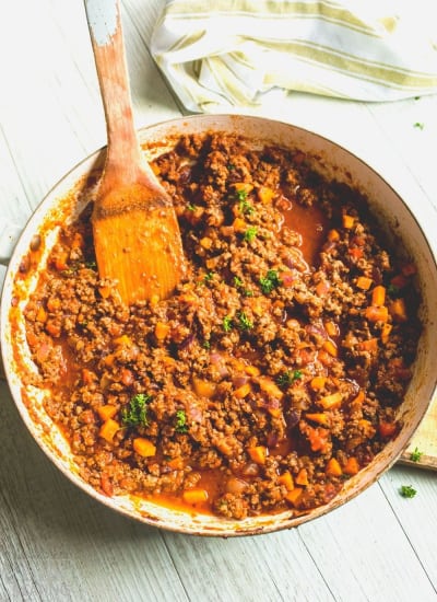 Clean Eating Bolognese Sauce