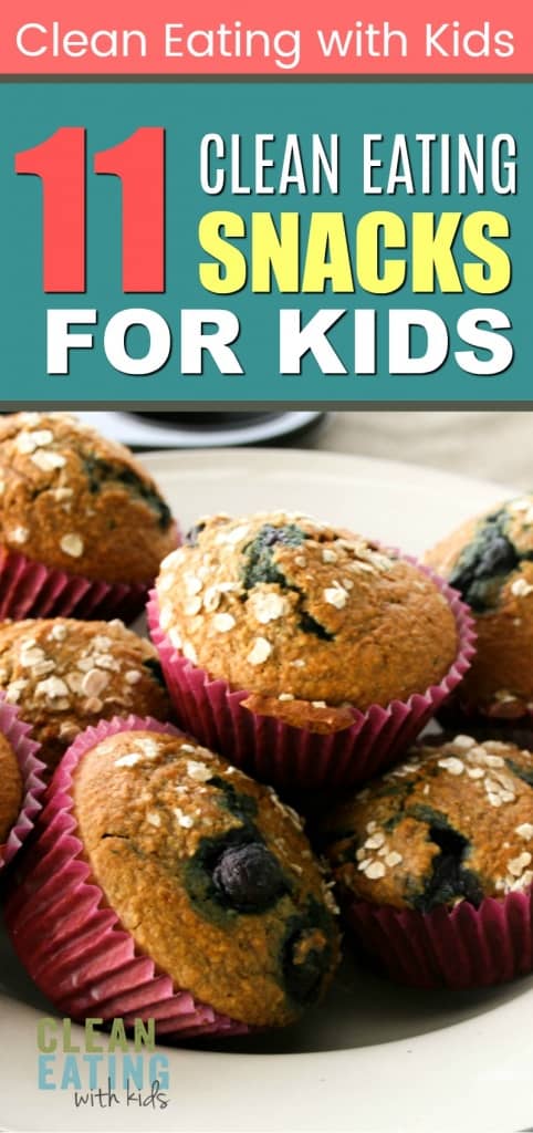 Clean Eating and kids? Yes, you can get your kids eating more fruit and veggies. The trick is to make clean eating snacks that they will enjoy. Here are 11 Kid friendly clean eating snacks that will keep them coming back for more.