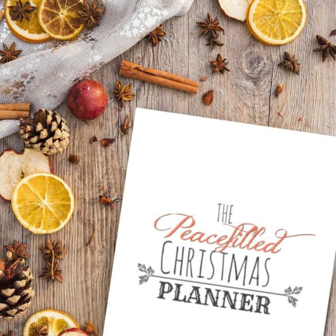 free printable Christmas planner 