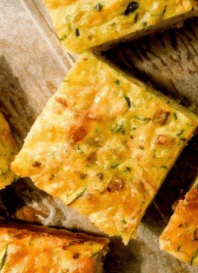 Cheesy Zucchini Slice