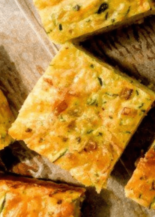 Cheesy Zucchini Slice