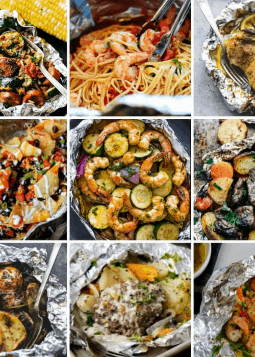 healthy foil packet meals