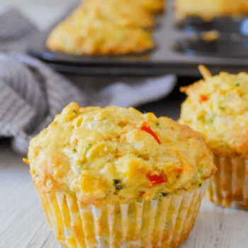 savoury vegetable muffins