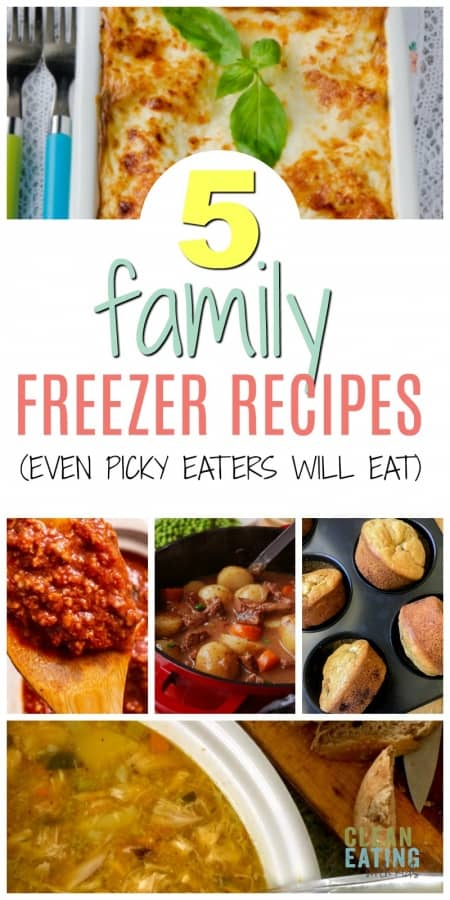 I don't make a lot of freezer meals - but these are my top 5