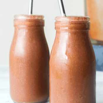 chocolate smoothie for kids
