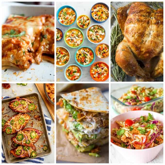meals to make using a rotisserie chicken