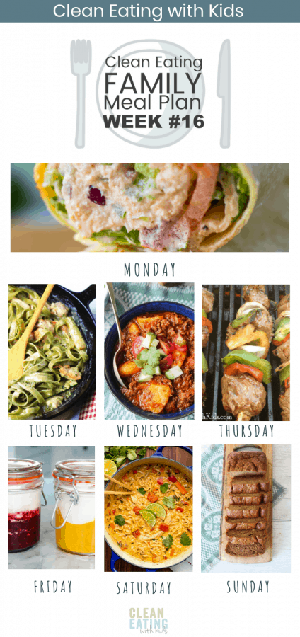 clean eating family meal plan #16