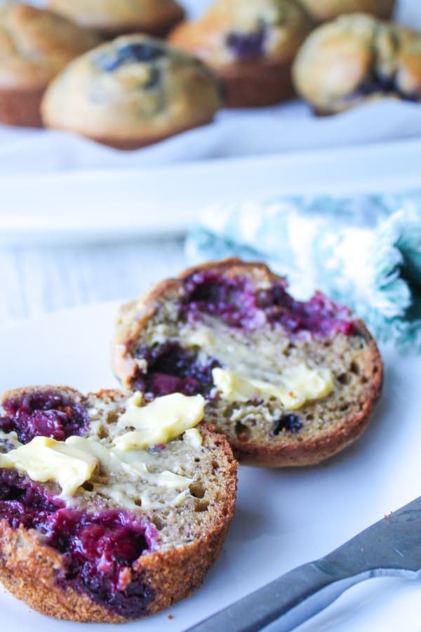 clean Eating Raspberry Muffins