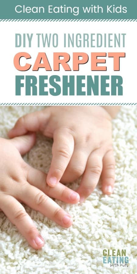 safe and natural two ingredient carpet freshener 