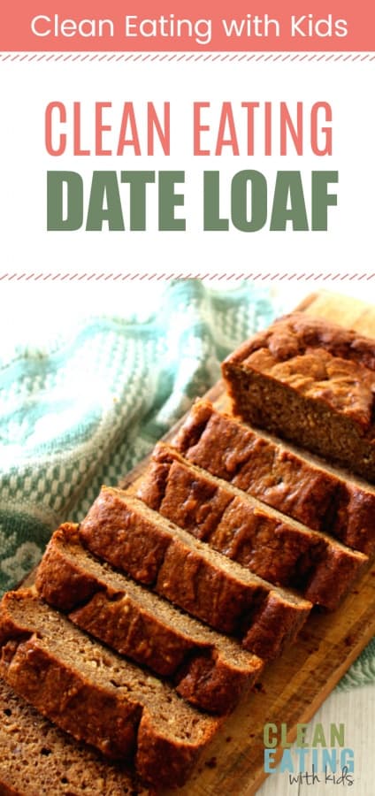 clean eating date loaf