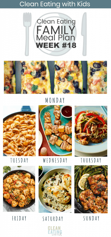 7 Day Clean Eating with Kids Mealplan #18
