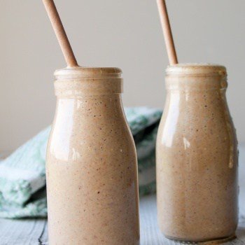 clean eating almond butter smoothie