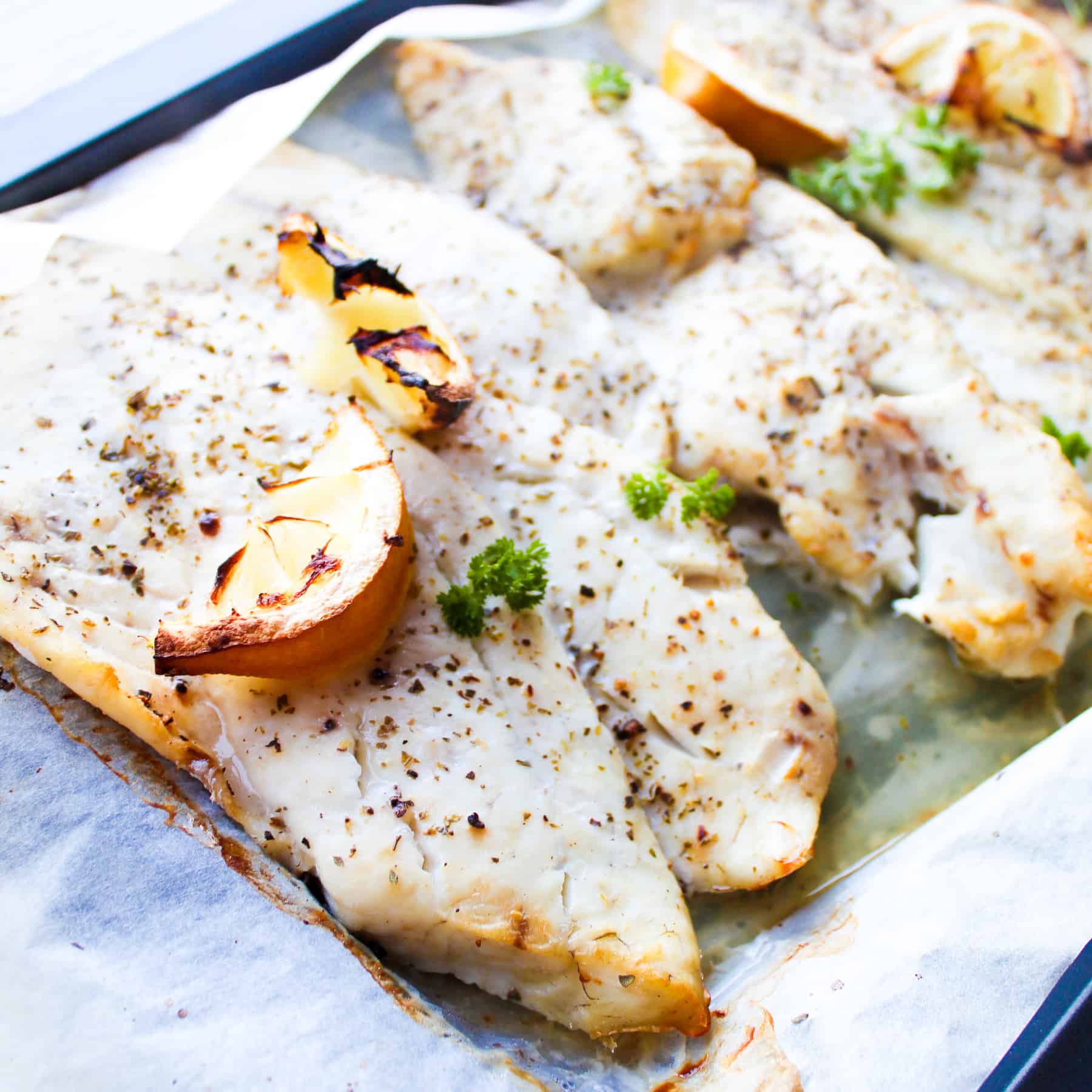 HOW TO MAKE LEMON BUTTER BAKED FISH