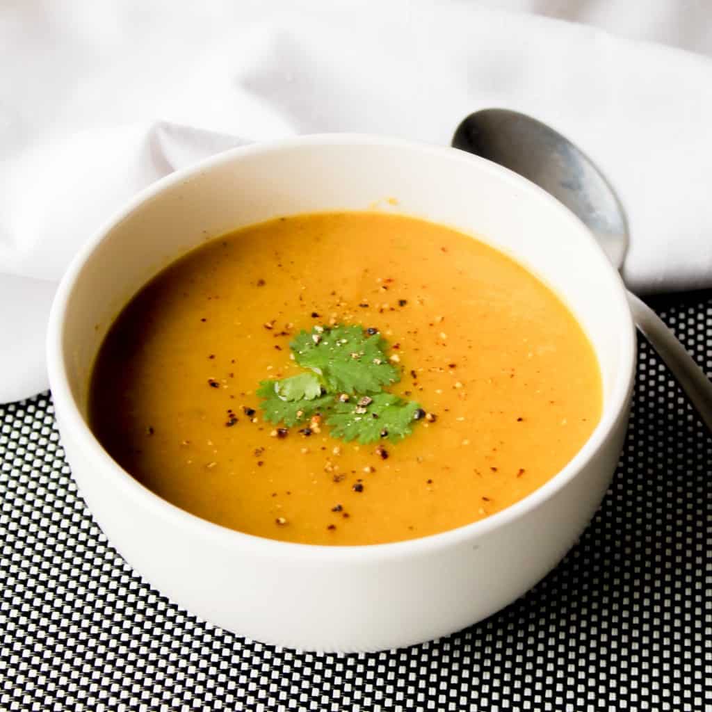 clean eating golden vegetable soup