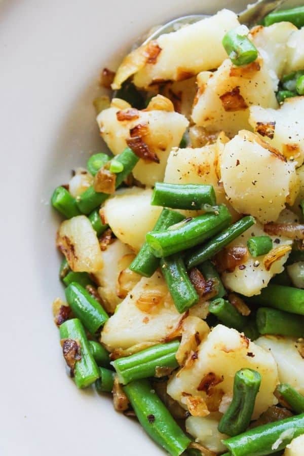 Clean Eating Green Beans & Potato Side