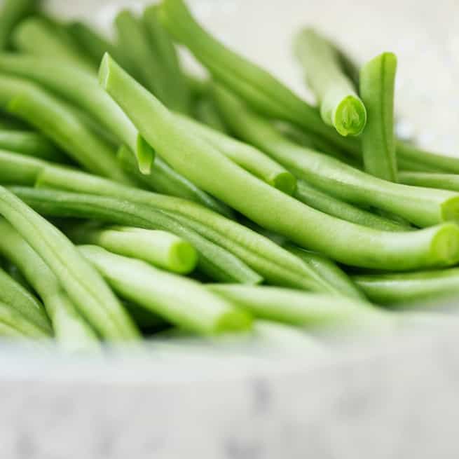 clean eating with kids - green beans and potatoes