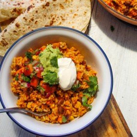 Clean Eating Mexican Fried Rice