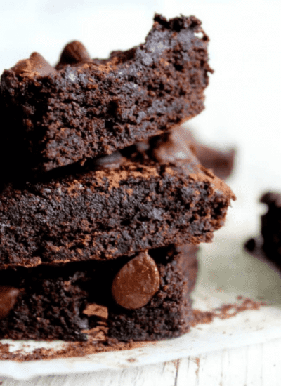 clean eating chocolate brownies