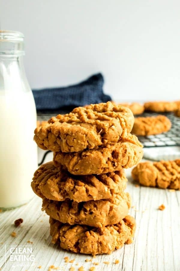 clean eating peanut butter biscuits