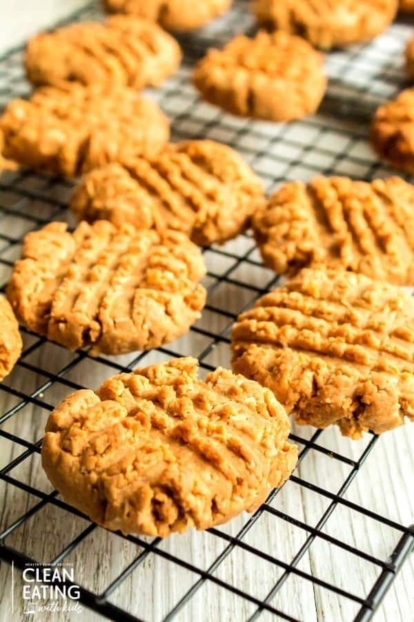 clean eating peanut butter biscuits