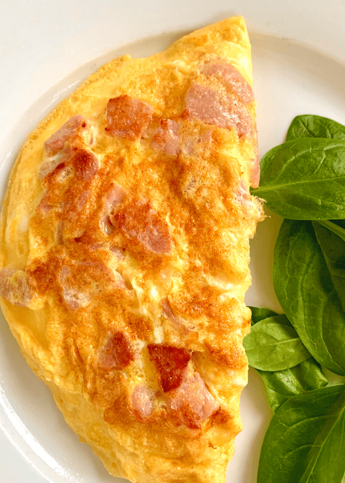 how to make a cheese and bacon omelette