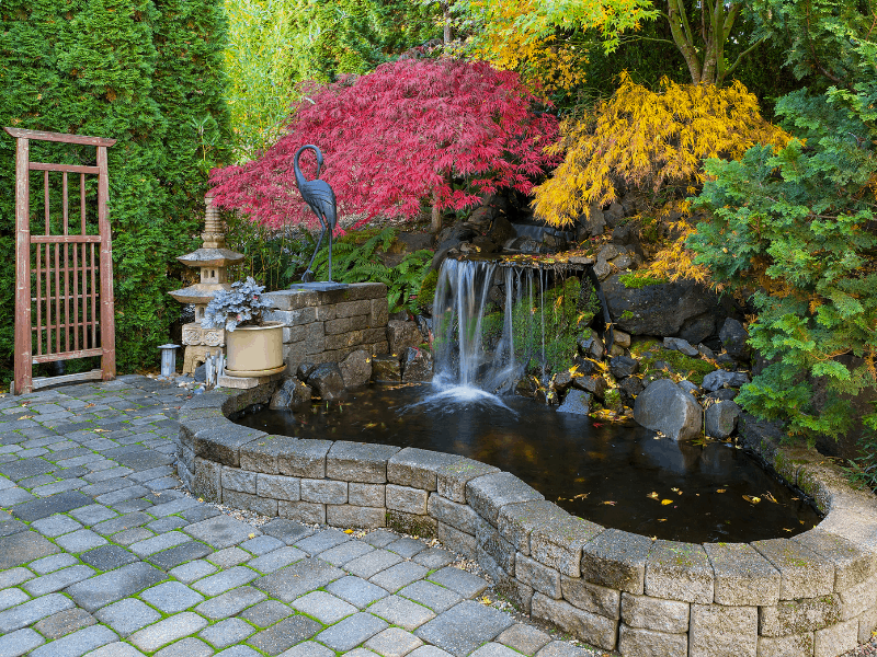 patio waterfall