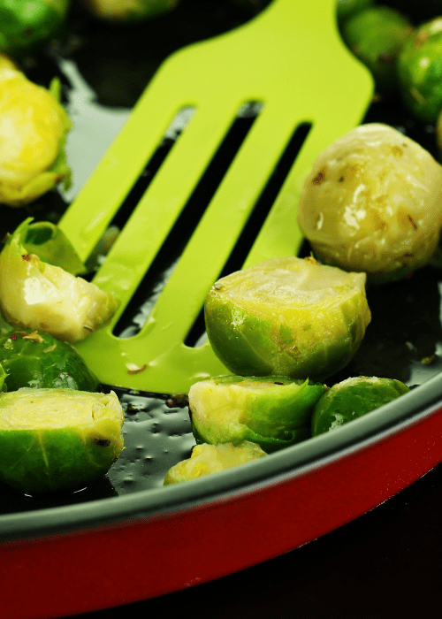 how to fry brussel sprouts 