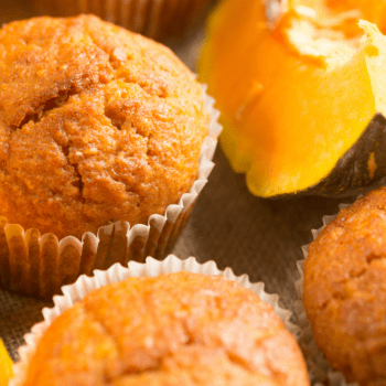healthy pumpkin muffin