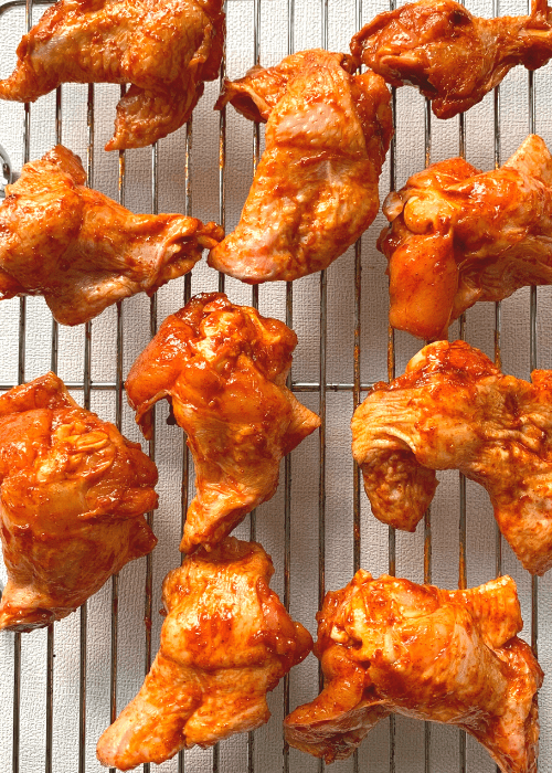 sticky and sweet and spicy chicken