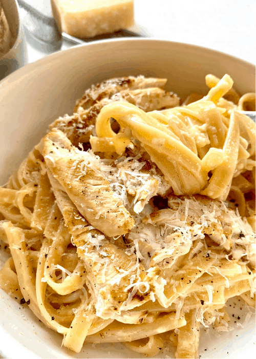 lemon spaghetti with chicken