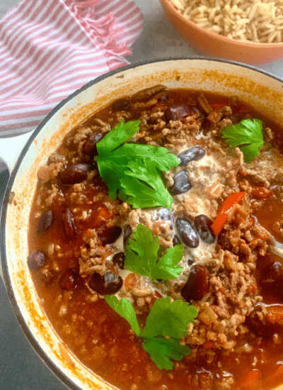 clean eating chilli con carne