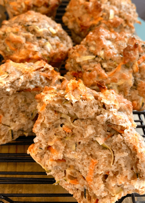 zucchini carrot muffins