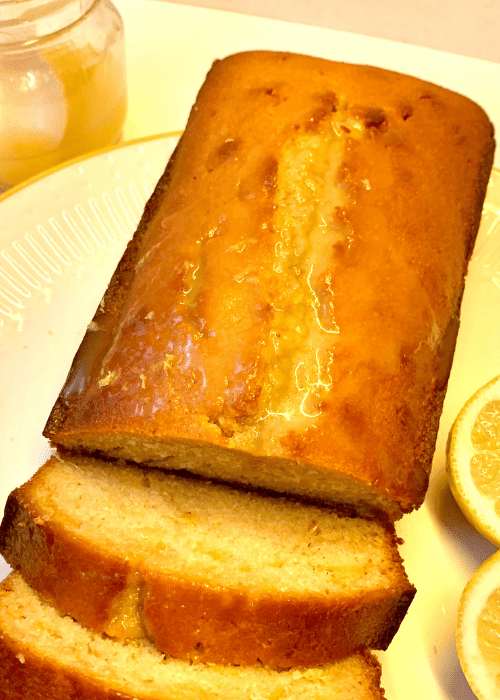 Lemon Curd Loaf {With Sweet Lemony Glaze} - Clean Eating with kids