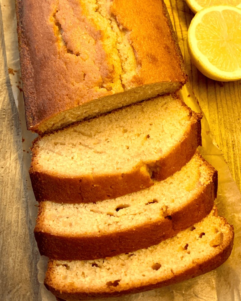 lemon curd loaf