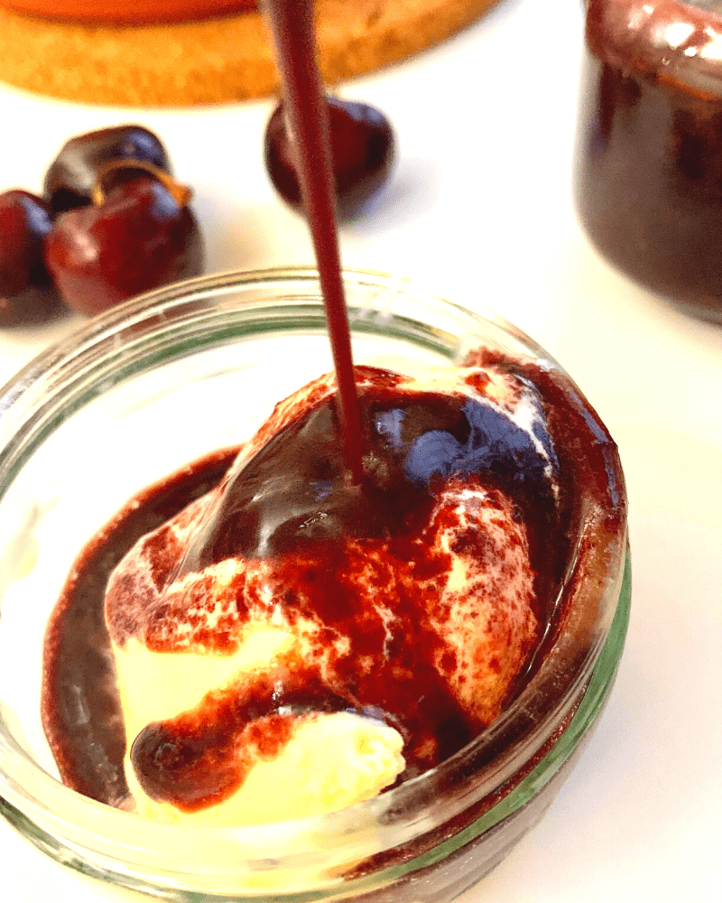 cherry sauce for ice cream recipe