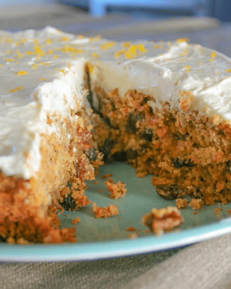 clean carrot cake 