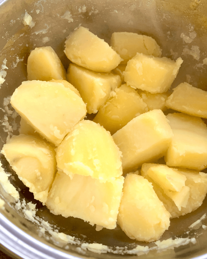 getting potatoes crispy 