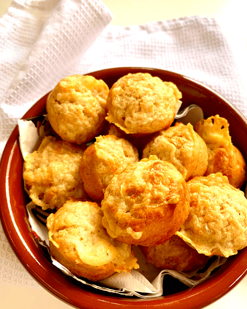 mini cheese muffins