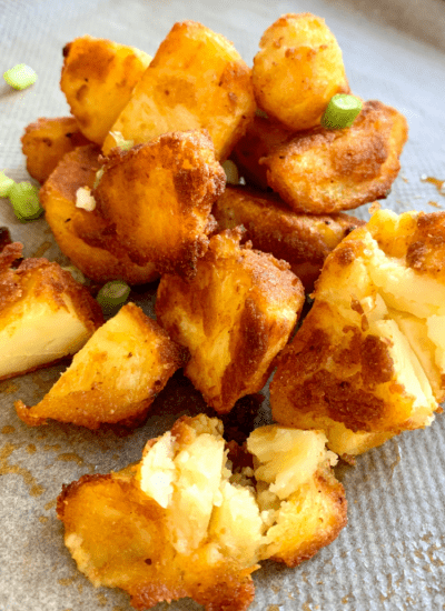 spicy red roasted poatoes