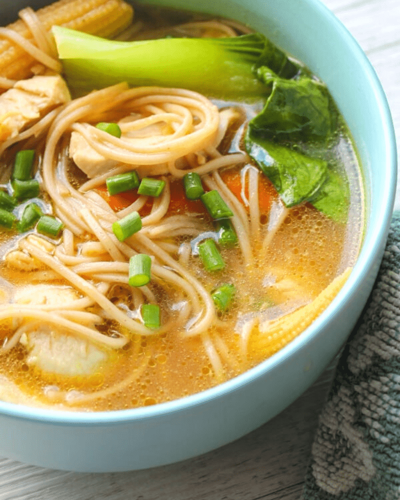 Clean Eating Chicken Noodle Soup   Clean Eating with kids