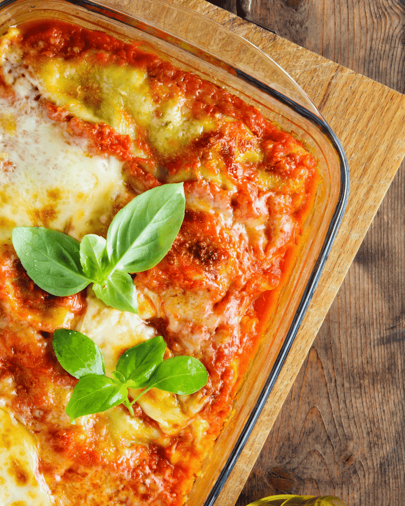 healthy lasagna recipe