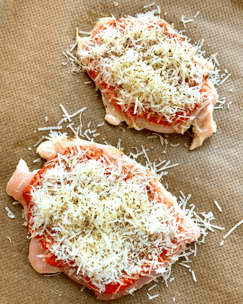 how to make chicken parmesan 