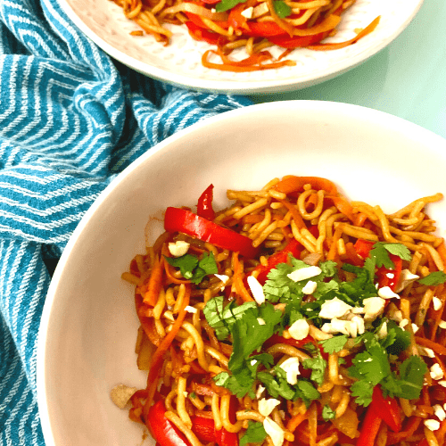 Kid Friendly Stir Fry Noodles Clean Eating with kids